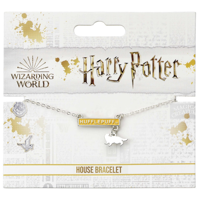 Harry Potter - Bracelet barre Hufflepuff