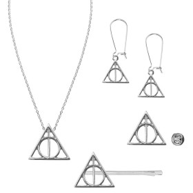 Harry Potter - Pack de 4 bijoux Deathly Hallows