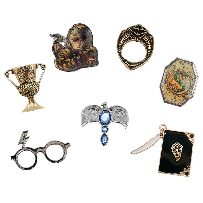 Harry Potter - Pack de 7 pins Horcruxes