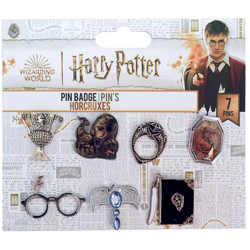 Harry Potter - Pack de 7 pins Horcruxes