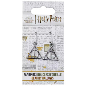 Harry Potter - Boucles d'oreilles Deathly Hallows