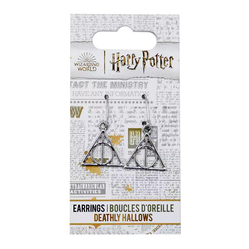 Harry Potter - Boucles d'oreilles Deathly Hallows