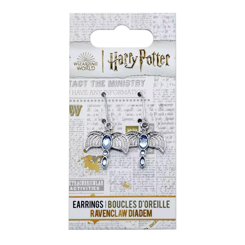 Harry Potter - Boucles d'oreilles Diadème Rowena Ravenclaw