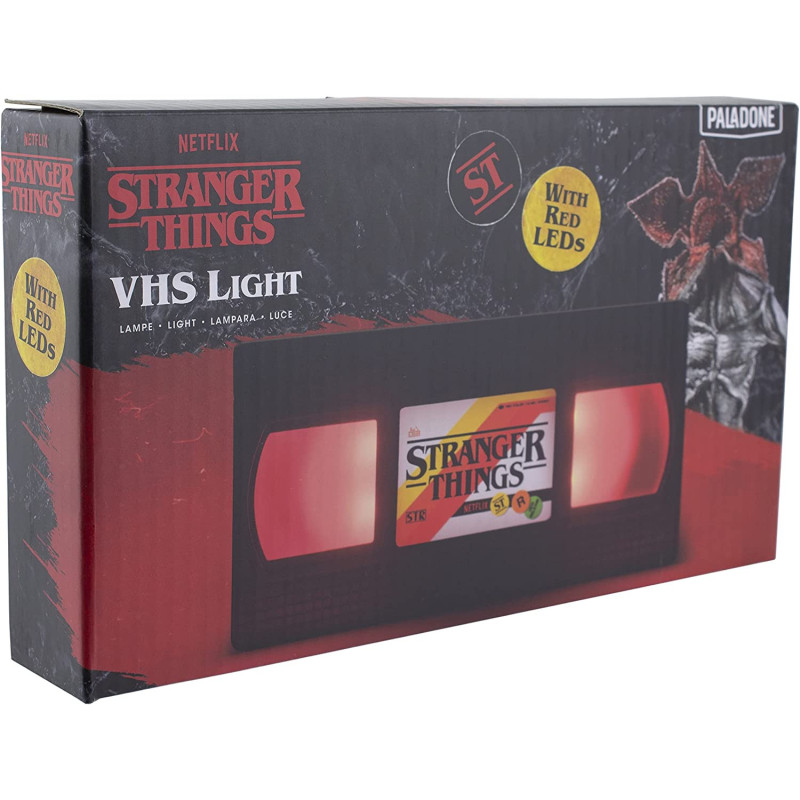 Stranger Things - Lampe veilleuse VHS logo