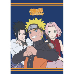 Naruto Shippuden - Couverture plaid 100 x 140 cm Naruto, Sakura & Sasuke