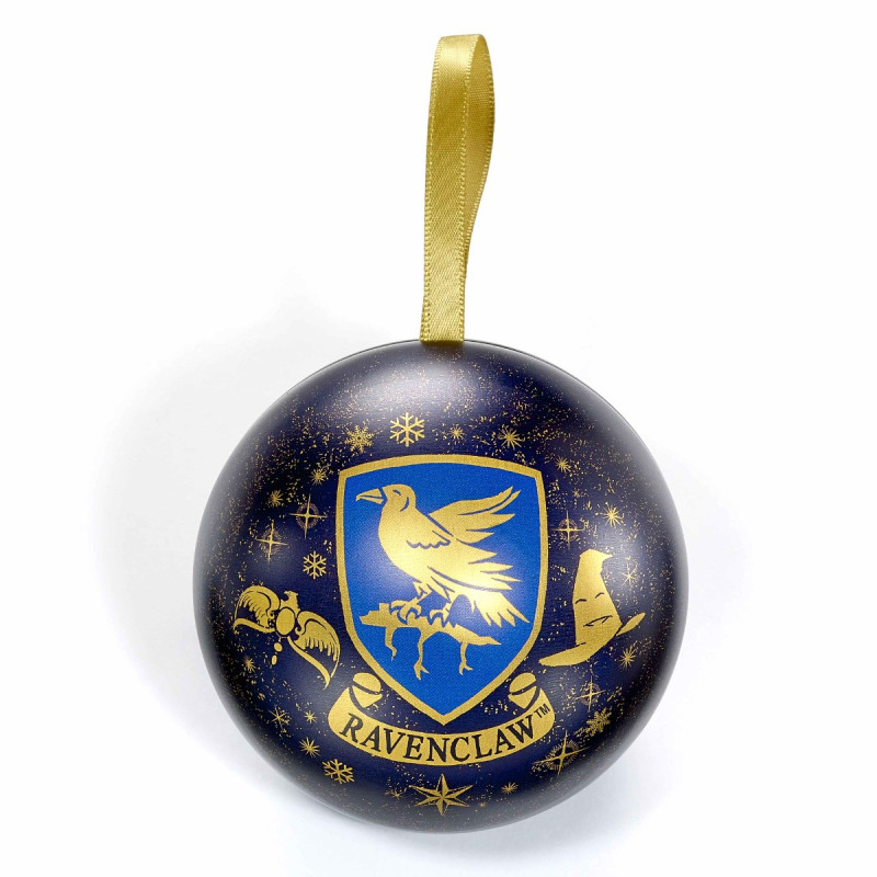 Harry Potter - Boule de sapin de Noël Ravenclaw (avec collier)