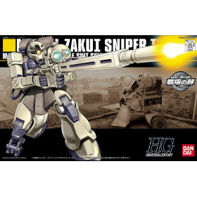 Gundam - HGUC 1/144 Zaku I Sniper Type