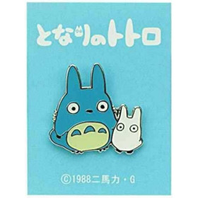 Mon Voisin Totoro - Pins Totoro Bleu et Blanc