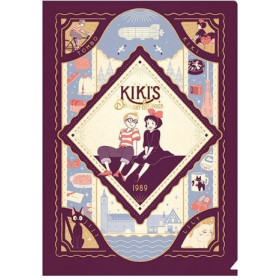 Kiki la Petite Sorcière - Chemise dossier A4 Art Déco