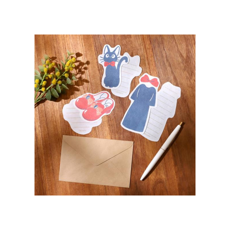 Kiki la Petite Sorcière - Set de mini papier à lettres accessoires de Kiki