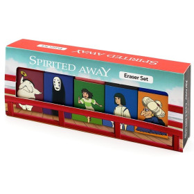 Spirited Away (Chihiro) - Set de 5 gommes