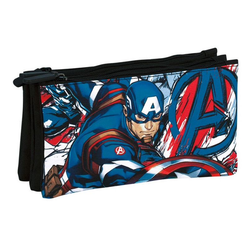 Marvel - Trousse triple Captain America