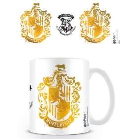 Harry Potter - Mug Stencil Crest : Hufflepuff