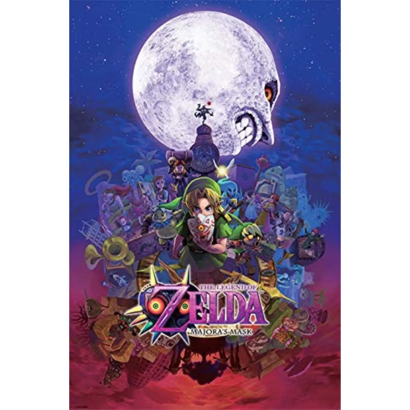 Legend of Zelda - Grand poster Majora's Mask (61 x 91,5 cm)