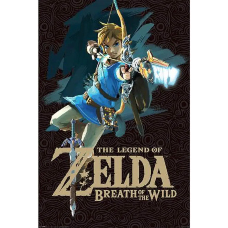 Zelda - Grand poster Breath of the Wild (61 x 91,5 cm)