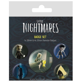 Little Nightmares - set de 5 badges