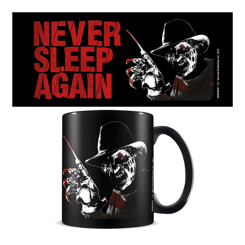 A Nightmare on Elm Street - Mug Freddy Never Sleep Again