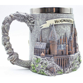 Harry Potter - Mug sculpté résine Hogwarts