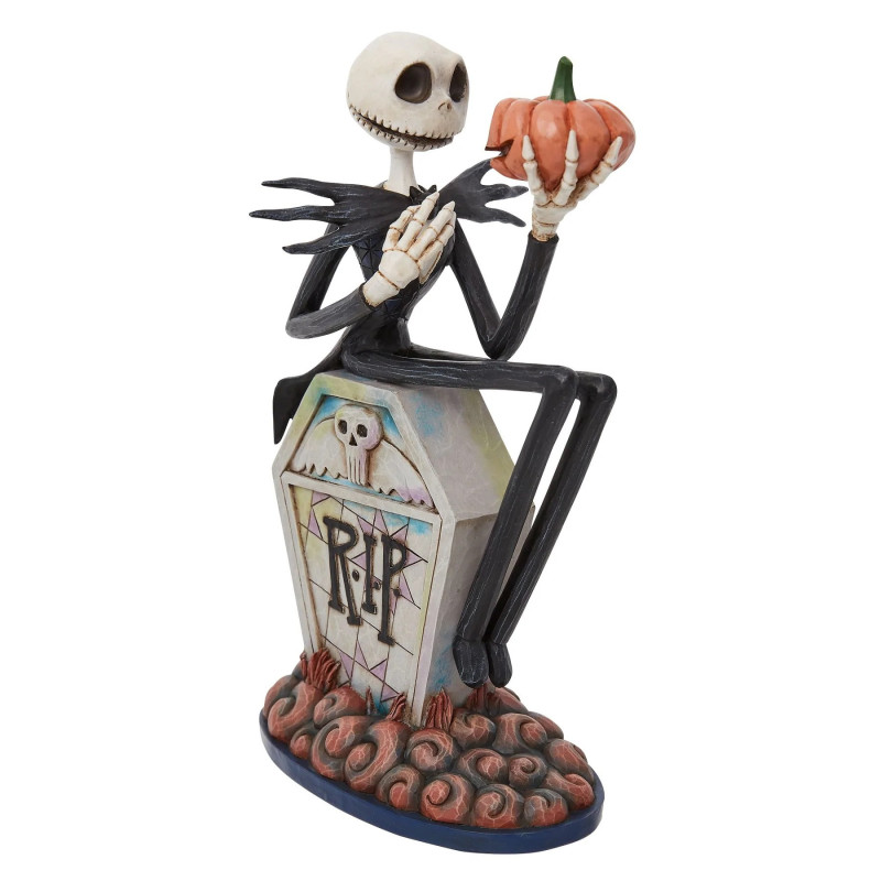 Nightmare Before Christmas - Traditions - Statue JAck on Gravestone