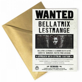 Harry Potter - Carte de voeux lenticulaire Bellatrix Lestrange