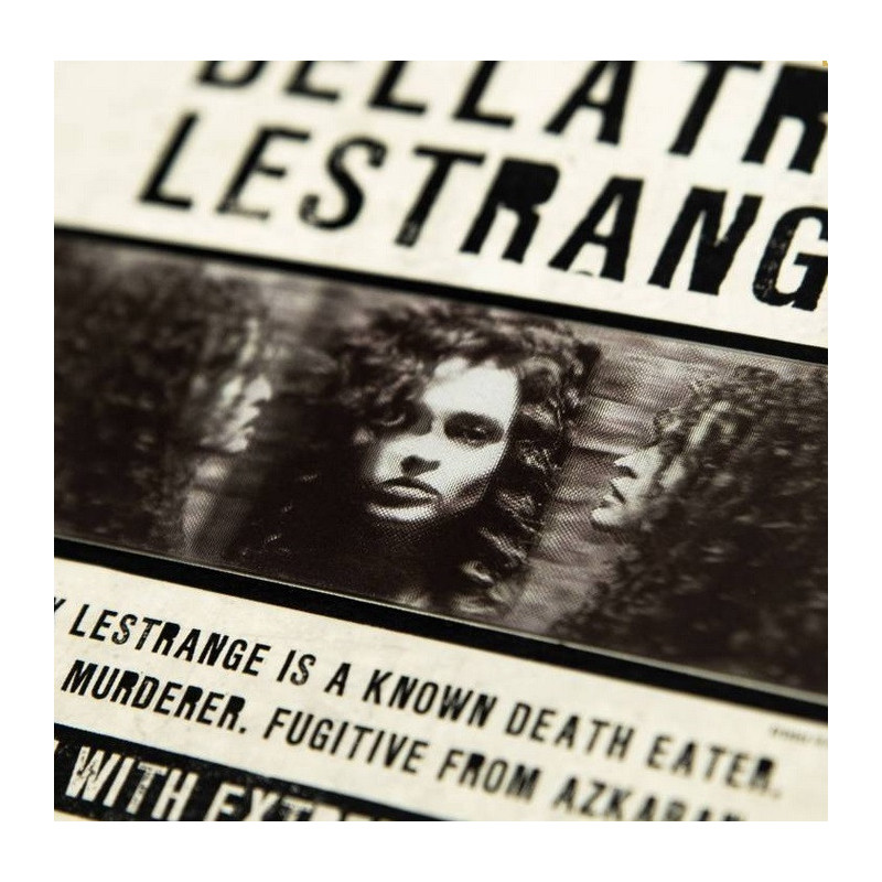 Harry Potter - Carte de voeux lenticulaire Bellatrix Lestrange