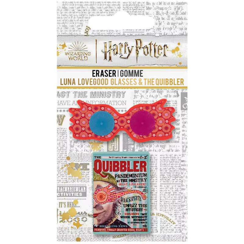 Harry Potter - Pack de 2 barrettes Lunettes de Luna Lovegood - Imagin'ères