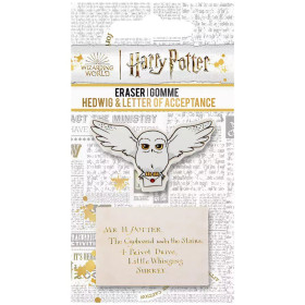 Harry Potter - Set de 2 gommes Hedwige & Lettre