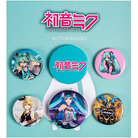Vocaloid - Set de 6 Badges