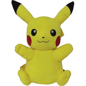 Pokemon - Sac à dos peluche Pikachu