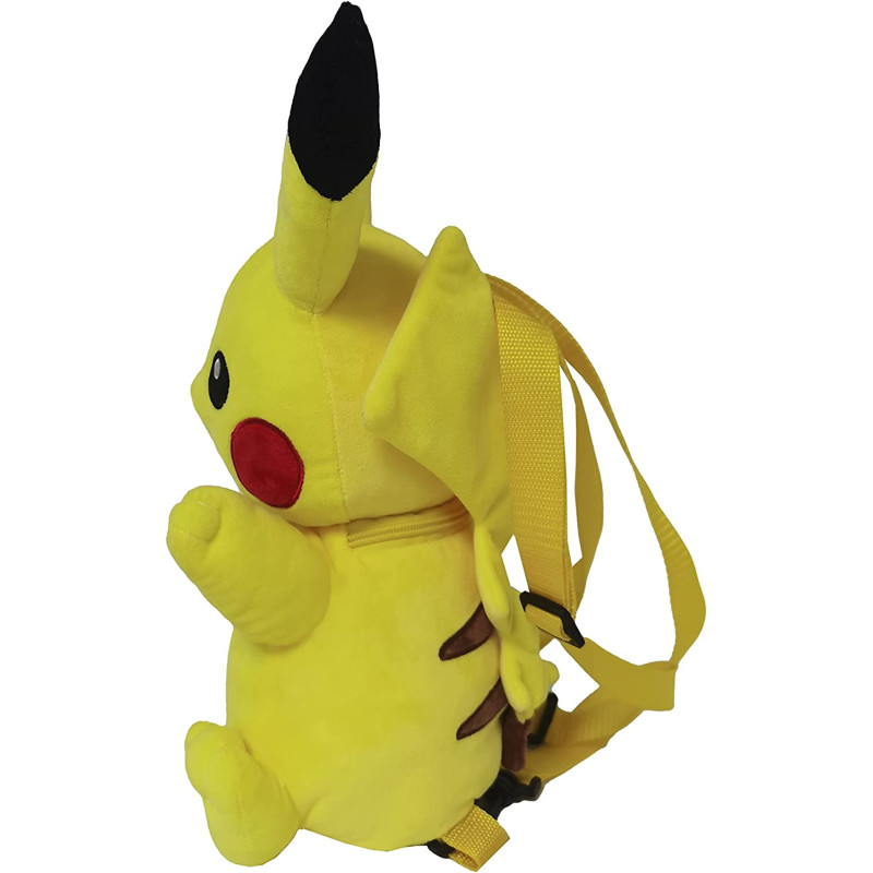 Pokemon - Sac à dos peluche Pikachu