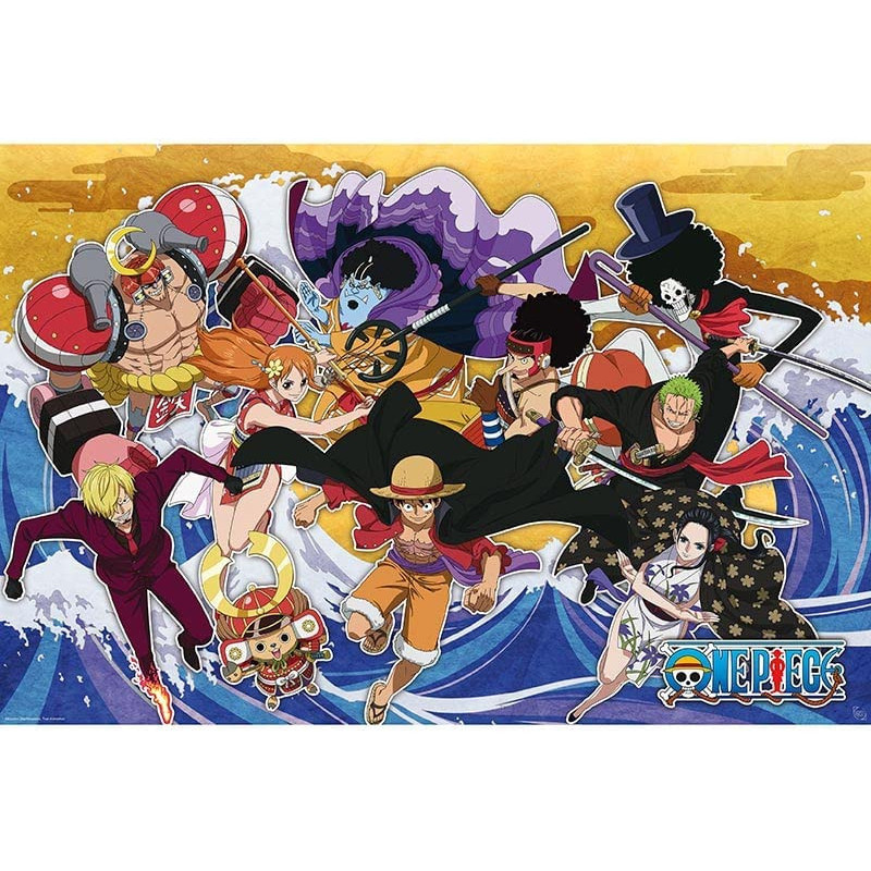 One Piece - grand poster L'équipage au Pays de Wano" (61 x 91,5 cm)