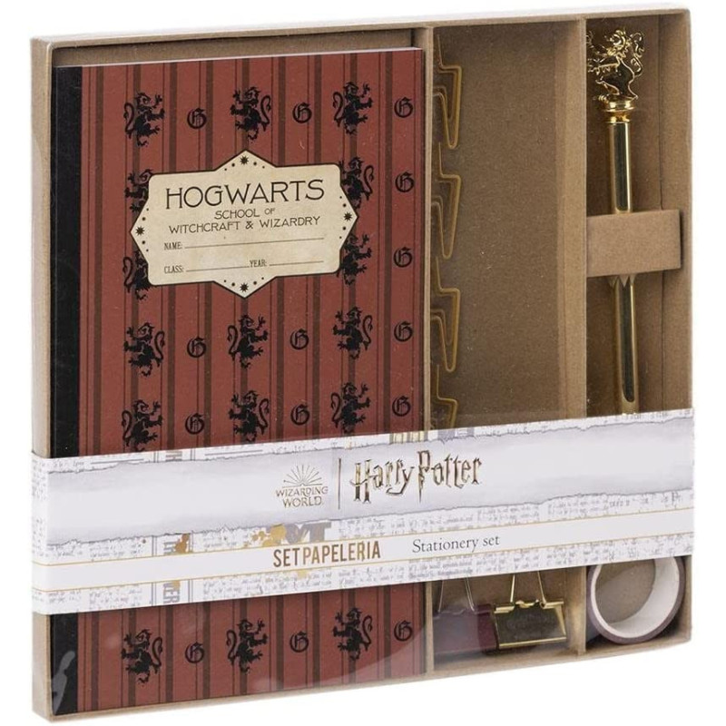 Harry Potter - Set de papeterie Hogwarts Kraft