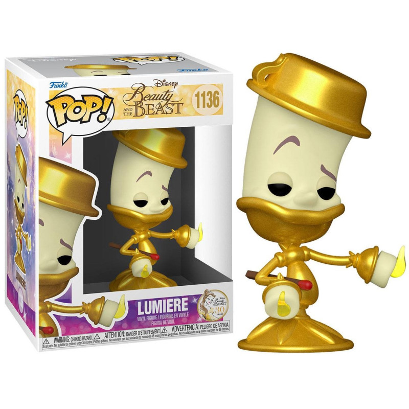 Disney - Pop! Beauty & The Beast 30th - Lumiere n°1136