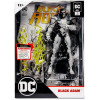 DC Comics - Figurine et comic book Black Adam (Line Art Variant) 18 cm