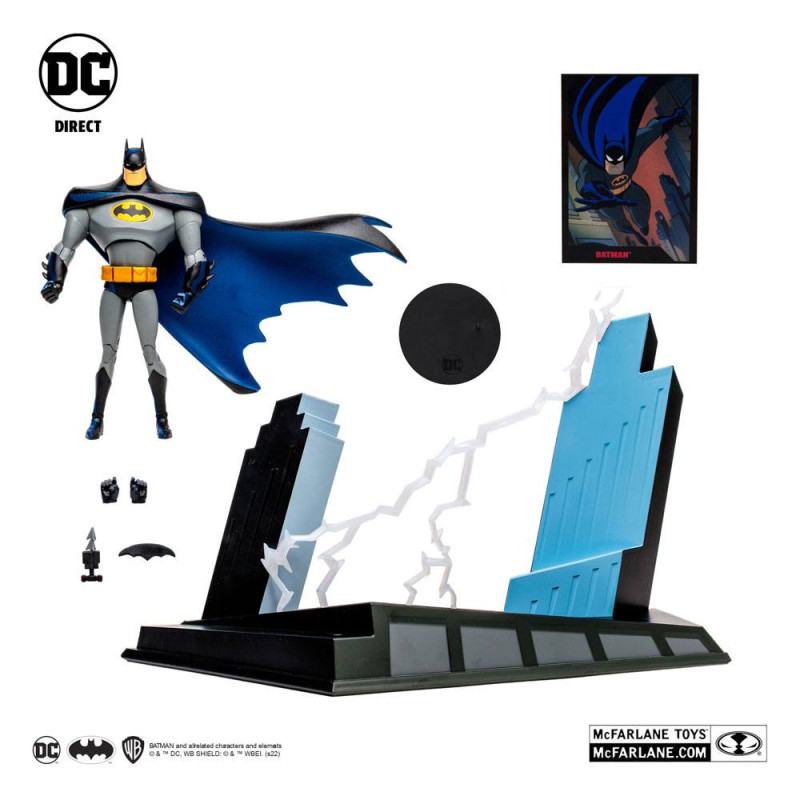 DC Comics Multiverse - Figurine Batman the Animated Series (Gold Label) 18 cm