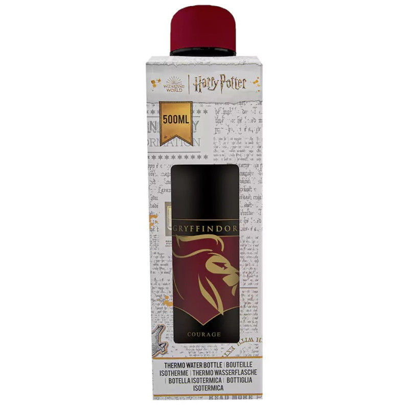 Harry Potter - Bouteille isotherme 500ml Blason Gryffindor