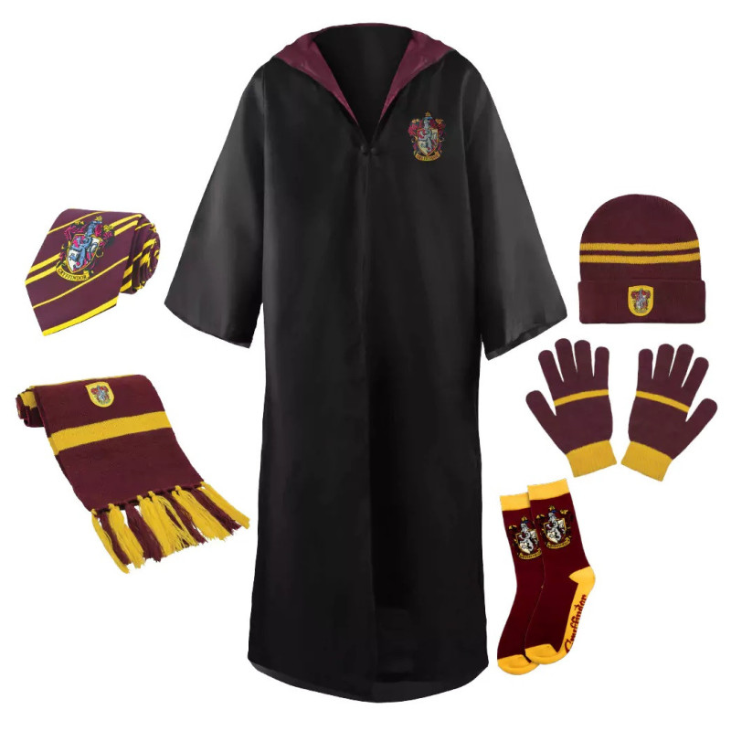 Harry Potter - Pack déguisement sorcier Gryffindor (adulte)