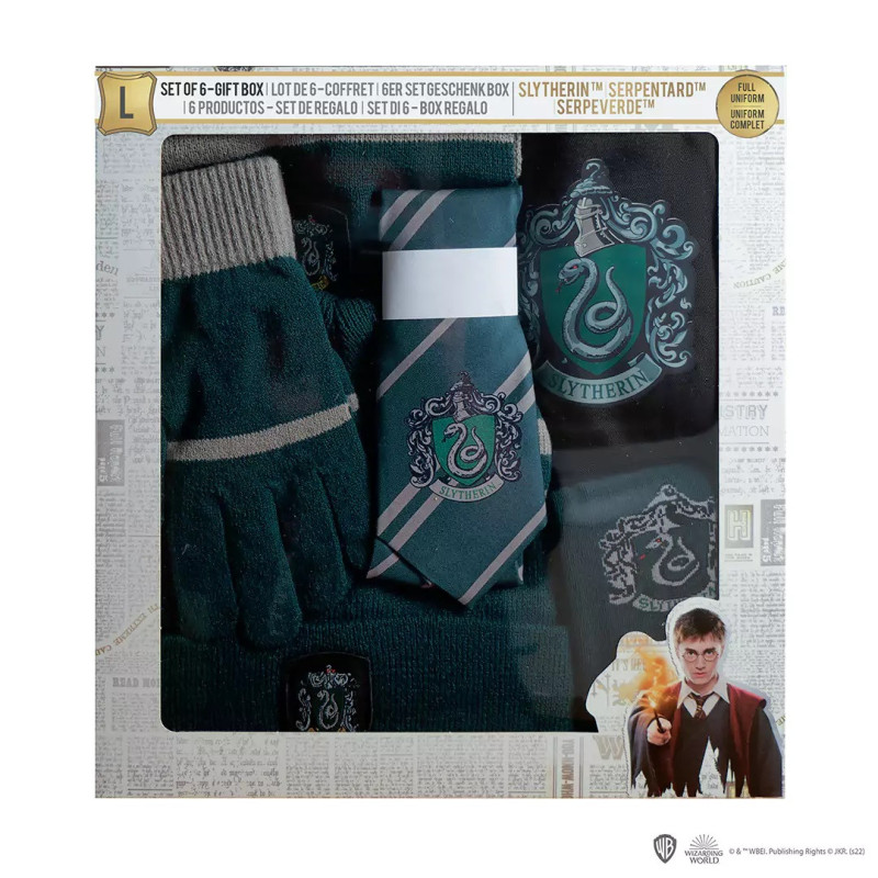 Harry Potter - Pack déguisement sorcier Slytherin (adulte)