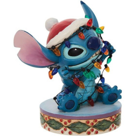 Disney : Lilo & Stitch - Traditions - Stitch Wrapped in Christmas Lights