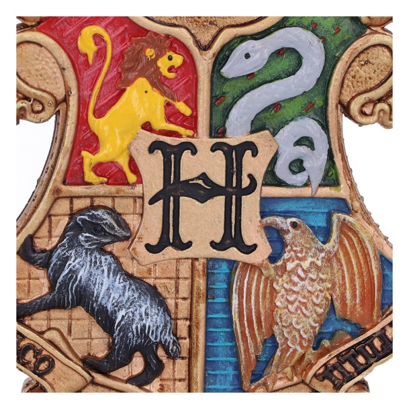 Harry Potter - Ornement sapin en résine moulée Hogwarts Crest