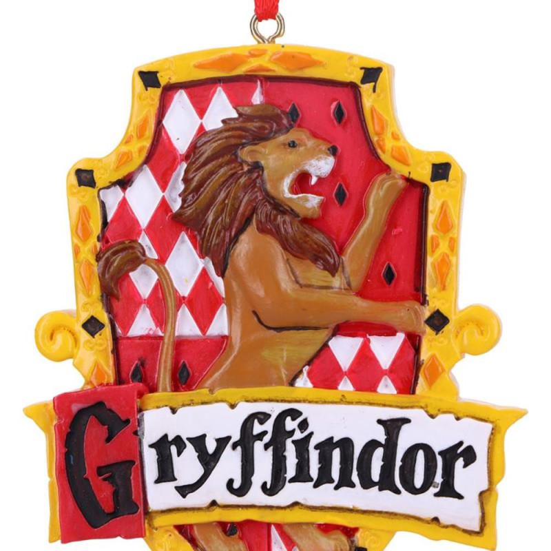 Harry Potter - Ornement sapin en résine moulée Gryffindor Crest