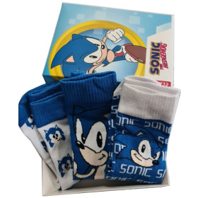Sonic - Set de 3 paires de chaussettes 39/45