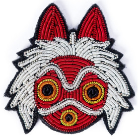 Mononoke Hime - Broche cannetille Masque de San