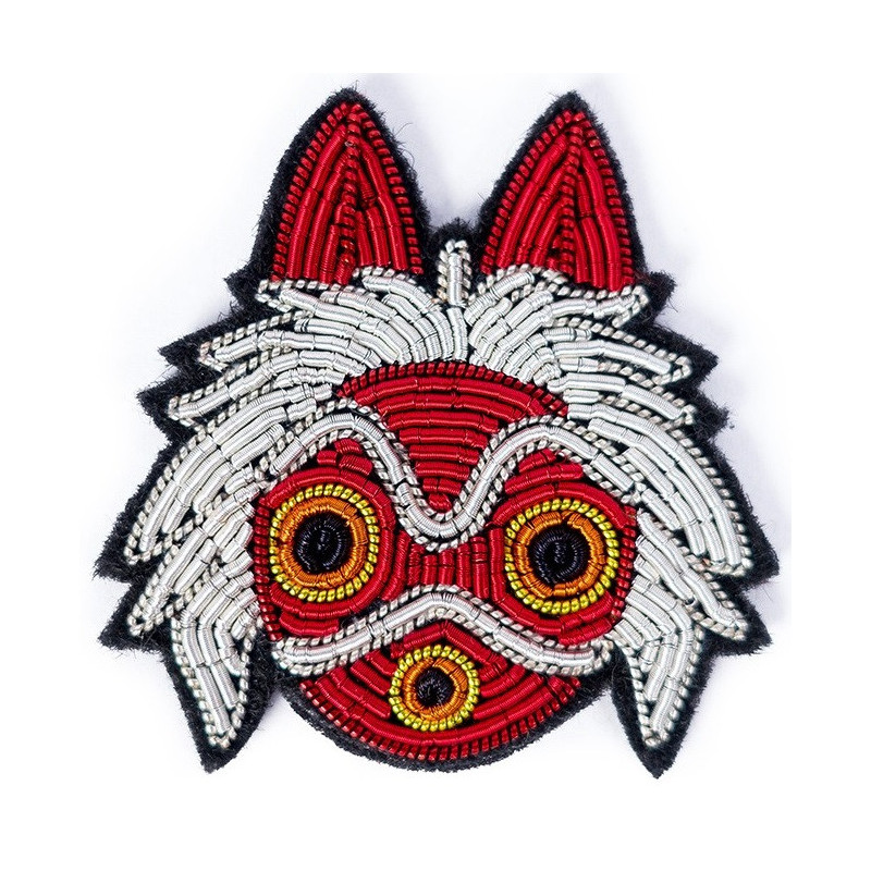 Mononoke Hime - Broche cannetille Masque de San