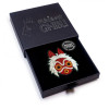 Mononoke Hime - Broche cannetille Masque de San