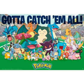 Pokemon - grand poster Favoris (61 x 91,5 cm)