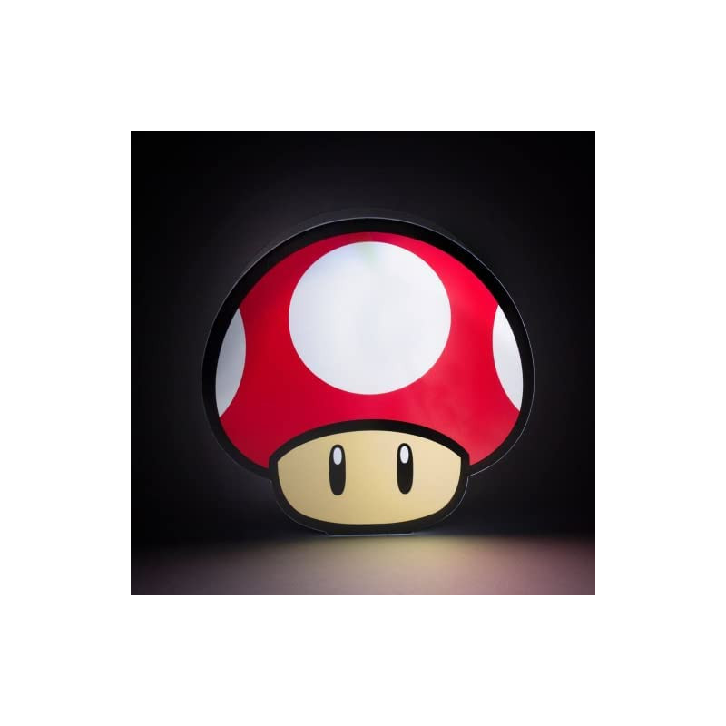 Super Mario - Lampe veilleuse 15 cm Champignon Rouge