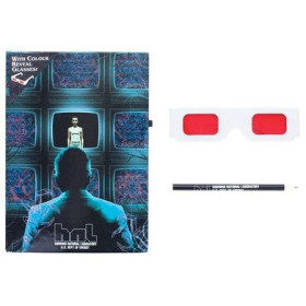 Stranger Things - Carnet Hawkins Lab + crayon