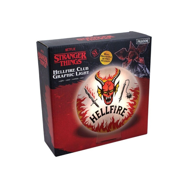 Stranger Things - Lampe Hellfire Club