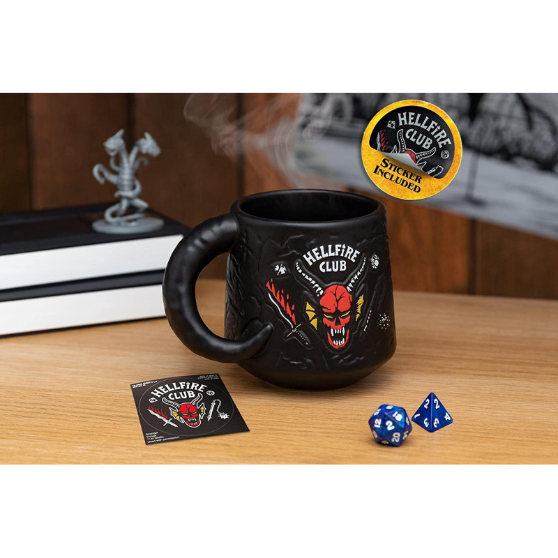 Stranger Things - Mug embossé Hellfire Club